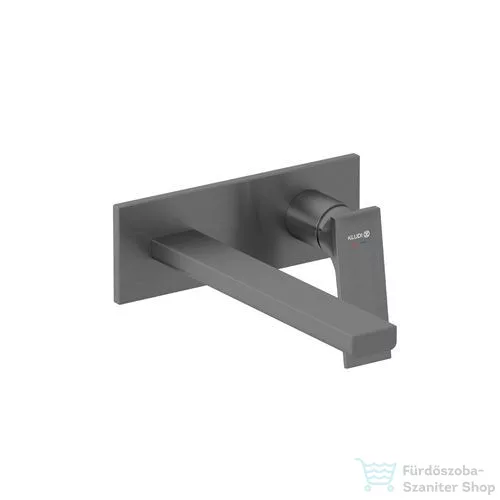 Kludi NOVA DECUS falsík alatti mosdó csaptelep 22 cm-es kifolyóval, alaptest és leeresztő nélkül, szálcsiszolt gunmetal 54245N275