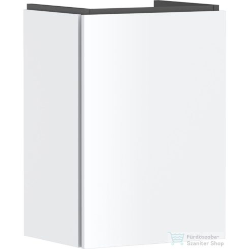 Hansgrohe XILESA E 43x33 cm-es 1 ajtós fali szekrény mosdó nélkül, jobbos, matt fehér 54246700