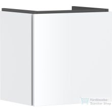   Hansgrohe XILESA E 48x38 cm-es 1 fiókos fali szekrény mosdó nélkül, matt fehér 54247700