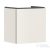 Hansgrohe XILESA E 48x38 cm-es 1 fiókos fali szekrény mosdó nélkül, matt homok 54247780