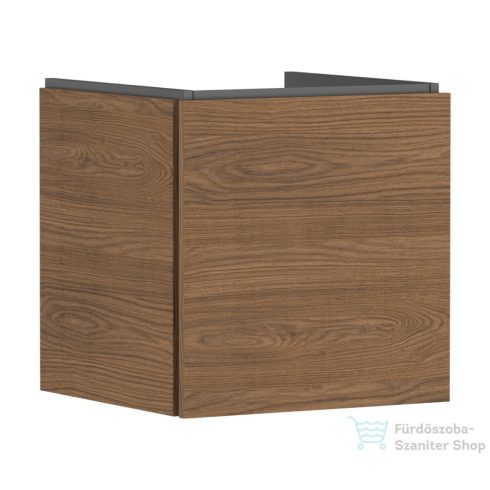 Hansgrohe XILESA E 48x47 cm-es 1 fiókos fali szekrény mosdó nélkül, kasmír tölgy 54249550