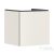 Hansgrohe XILESA E 48x47 cm-es 1 fiókos fali szekrény mosdó nélkül, matt homok 54249780
