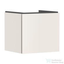   Hansgrohe XILESA E 53x47 cm-es 1 fiókos fali szekrény mosdó nélkül, matt homok 54251780