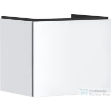   Hansgrohe XILESA E 58x47 cm-es 1 fiókos szekrény, matt fehér 54253700