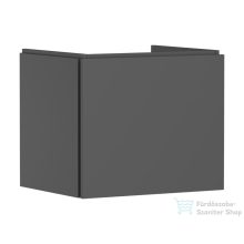   Hansgrohe XILESA E 58x47 cm-es 1 fiókos szekrény, matt palaszürke 54253760