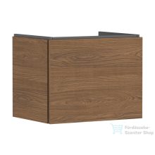   Hansgrohe XILESA E 63x47 cm-es 1 fiókos fali szekrény mosdó nélkül, kasmír tölgy 54255550