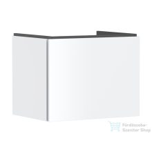  Hansgrohe XILESA E 63x47 cm-es 1 fiókos fali szekrény mosdó nélkül, matt fehér 54255700
