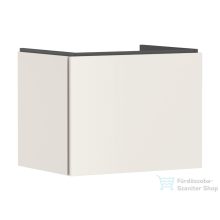   Hansgrohe XILESA E 63x47 cm-es 1 fiókos fali szekrény mosdó nélkül, matt homok 54255780