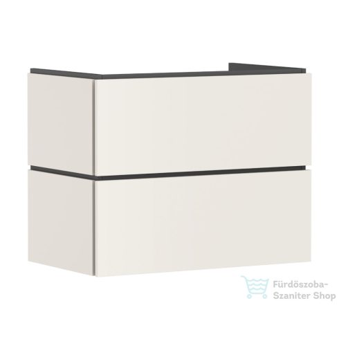 Hansgrohe XILESA E 78x47 cm-es 2 fiókos szekrény, matt homok 54260780