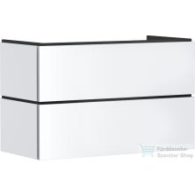   Hansgrohe XILESA E 98x47 cm-es 2 fiókos szekrény, matt fehér 54262700