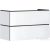 Hansgrohe XILESA E 98x47 cm-es 2 fiókos szekrény, matt fehér 54262700