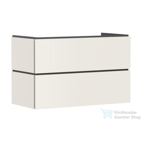 Hansgrohe XILESA E 98x47 cm-es 2 fiókos szekrény, matt homok 54262780