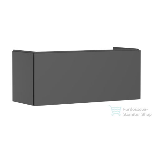 Hansgrohe XILESA E 118x47 cm-es 1 fiókos szekrény, matt palaszürke 54263760