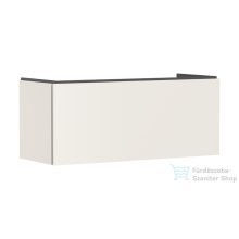   Hansgrohe XILESA E 118x47 cm-es 1 fiókos szekrény, matt homok 54263780