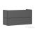 Hansgrohe XILESA E 118x47 cm-es 2 fiókos szekrény, matt palaszürke 54264760