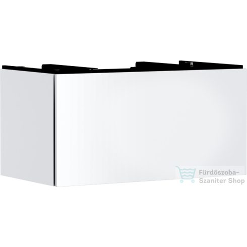 Hansgrohe XILESA E 98x55 cm-es 1 fiókos fali szekrény pult és mosdó nélkül, matt fehér 54266700