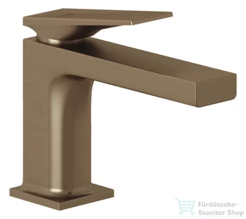 Kludi DECUS 85 Ecoplus hidegindításos mosdó csaptelep push-open leeresztővel, szálcsiszolt bronz 54267N175