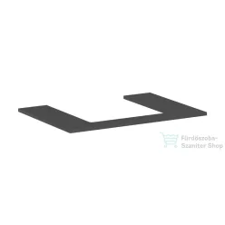   Hansgrohe XILESA E 78x55 cm-es mosdópult, matt palaszürke 54269760