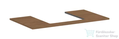 Hansgrohe XILESA E 98x55 cm-es mosdópult, kasmír tölgy 54270550