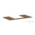 Hansgrohe XILESA E 98x55 cm-es mosdópult, kasmír tölgy 54270550