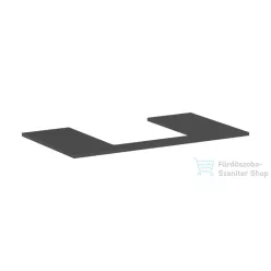   Hansgrohe XILESA E 98x55 cm-es mosdópult, matt palaszürke 54270760