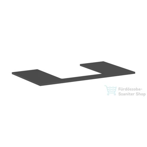 Hansgrohe XILESA E 98x55 cm-es mosdópult, matt palaszürke 54270760