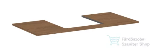 Hansgrohe XILESA E 118x55 cm-es mosdópult, kasmír tölgy 54271550