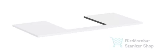 Hansgrohe XILESA E 118x55 cm-es mosdópult, matt fehér 54271700