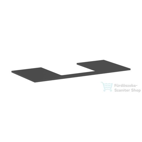 Hansgrohe XILESA E 118x55 cm-es mosdópult, matt palaszürke 54271760