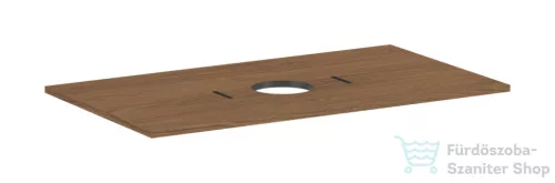 Hansgrohe XILESA E 98x55 cm-es mosdópult csaplyuk nélküli mosdóhoz, kasmír tölgy 54276550