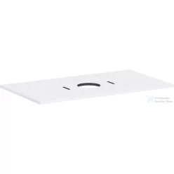   Hansgrohe XILESA E 98x55 cm-es mosdópult csaplyuk nélküli mosdóhoz, matt fehér 54276700