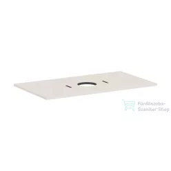   Hansgrohe XILESA E 98x55 cm-es mosdópult csaplyuk nélküli mosdóhoz, matt homok 54276780