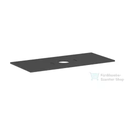   Hansgrohe XILESA E 118x55 cm-es mosdópult csaplyuk nélküli mosdóhoz, matt palaszürke 54277760