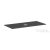 Hansgrohe XILESA E 118x55 cm-es mosdópult csaplyuk nélküli mosdóhoz, matt palaszürke 54277760
