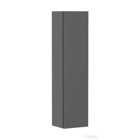 Hansgrohe XILESA E 165x40x35 cm-es magas szekrény 1 ajtóval, balos, matt palaszürke 54287760