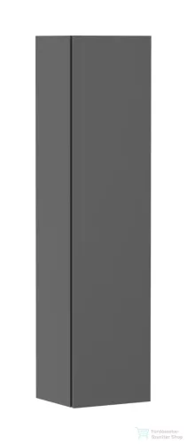Hansgrohe XILESA E 165x40x35 cm-es magas szekrény 1 ajtóval, balos, matt palaszürke 54287760