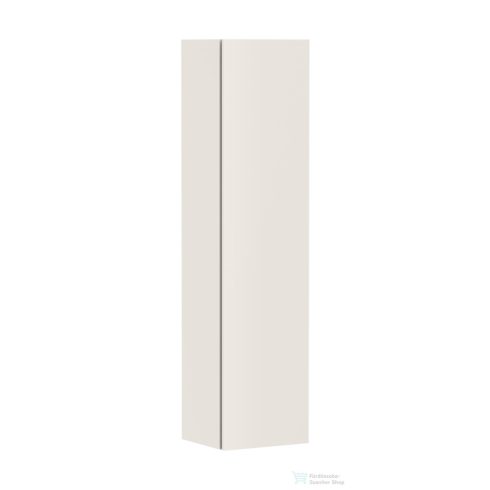 Hansgrohe XILESA E 165x40x35 cm-es magas szekrény 1 ajtóval, balos, matt bézs 54287780