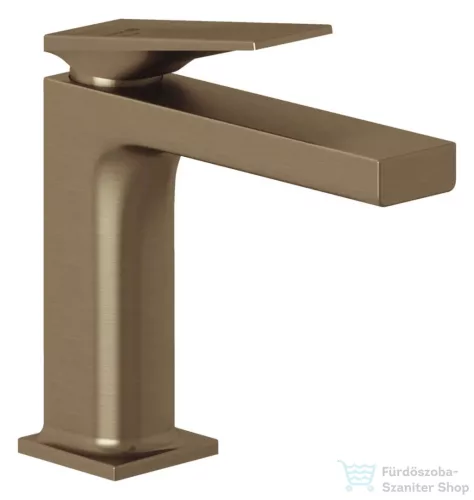 Kludi DECUS 110 Ecoplus hidegindításos mosdó csaptelep push-open leeresztővel, szálcsiszolt bronz 54289N175