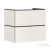 Hansgrohe XILESA E 68x47 cm-es 2 push open fiókos fali szekrény mosdó nélkül, matt homok 54295780