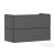 Hansgrohe XILESA E 98x47 cm-es 2 fiókos szekrény push-open fiókokkal, matt palaszürke 54297760