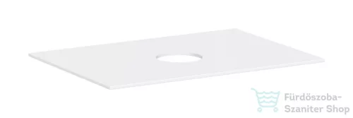 Hansgrohe XEVOLOS E 78x55 cm-es mosdópult csapfurat nélküli mosdóhoz, matt fehér 54328700