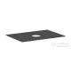 Hansgrohe XEVOLOS E 78x55 cm-es mosdópult csapfurat nélküli mosdóhoz, matt palaszürke 54328760