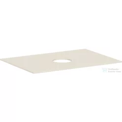   Hansgrohe XEVOLOS E 78x55 cm-es mosdópult csapfurat nélküli mosdóhoz, matt homok 54328780