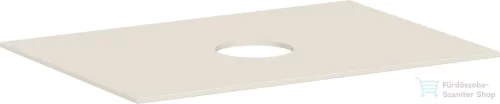 Hansgrohe XEVOLOS E 78x55 cm-es mosdópult csapfurat nélküli mosdóhoz, matt homok 54328780