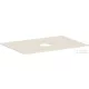 Hansgrohe XEVOLOS E 78x55 cm-es mosdópult csapfurat nélküli mosdóhoz, matt homok 54328780