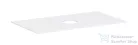 Hansgrohe XEVOLOS E 98x55 cm-es mosdópult csapfurat nélküli mosdóhoz, matt fehér 54329700