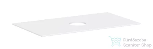 Hansgrohe XEVOLOS E 98x55 cm-es mosdópult csapfurat nélküli mosdóhoz, matt fehér 54329700
