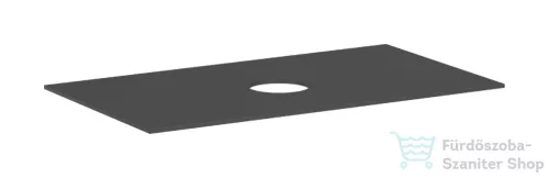 Hansgrohe XEVOLOS E 98x55 cm-es mosdópult csapfurat nélküli mosdóhoz, matt palaszürke 54329760