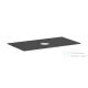 Hansgrohe XEVOLOS E 98x55 cm-es mosdópult csapfurat nélküli mosdóhoz, matt palaszürke 54329760