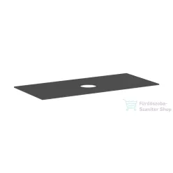   Hansgrohe XEVOLOS E 118x55 cm-es mosdópult csapfurat nélküli mosdóhoz, matt palaszürke 54330760
